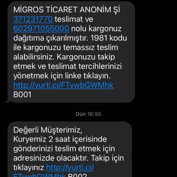 Yurtiçi Kargo'nun Kargoyu Teslim Etmemesi