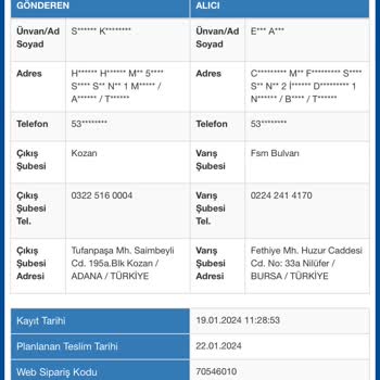 Sürat Kargo Satın Alınan Ürünün Teslim Edilmeme Sorunu Ve İlgisiz Müşteri Hizmetleri