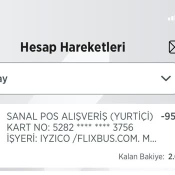Kamil Koç Flixbus Ödemeyi Aldı Fakat Biletimi Kesmedi
