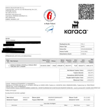 Karaca Züccaciye Ürünümü Teslim Etmedi