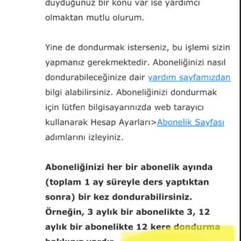 Cambly Hesabımı Dondurmuyor, Boşa Gitmesini İstiyor