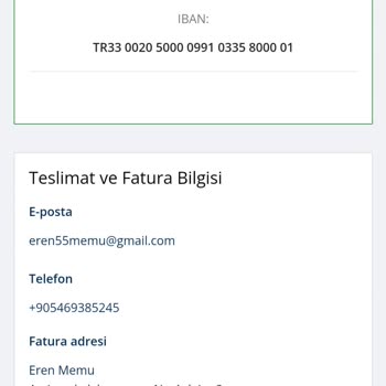 Günal Mobilya Ürünüm Gelmedi, İade Bekliyorum!