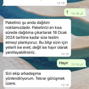 Hepsijet Söke Dağıtım Merkezi Zara Kargosu
