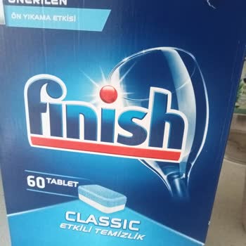 Finish Bulaşık Tableti Kirli Çıkarıyor