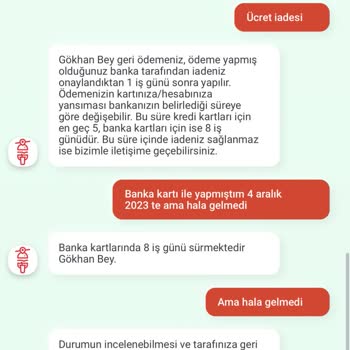 Popeyes İade Yapmalarına Rağmen Paramı İade Yapmıyorlar