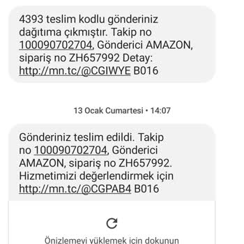MNG Kargo Ürünümü Başkasına Teslim Etti