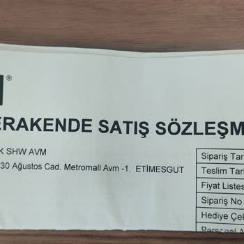 Yataş / Enza Home Baza Teslimatını Gerçekleştirmiyor.