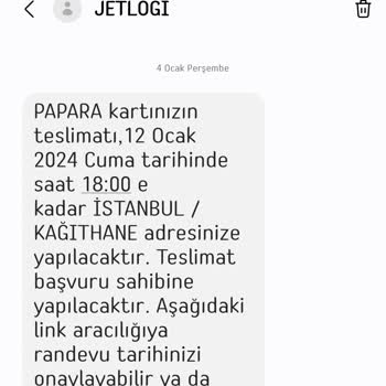 Jetlogi Kargo Teslimatının Gecikmesi Ve İletişim Sorunları