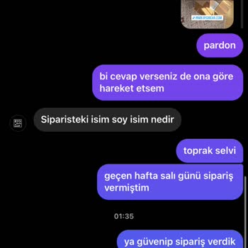 BygWear Siparişim Gelmedi Kargoya Da Verilmedi