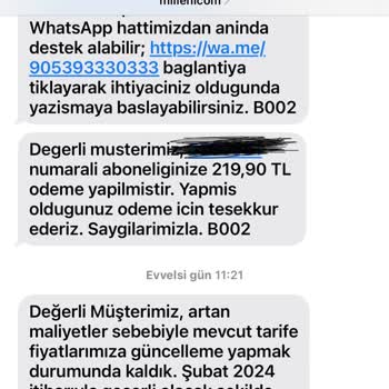 Millenicom Ev İnterneti İçin Sık Fiyat Güncellemeleri