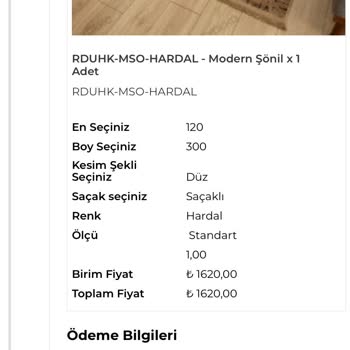 Reydeko Halı Reydeko Ne Ürünü Gönderiyor Ne De İptal Ediyor