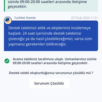 TurkNet Ödeme Yapmama Rağmen İnternetimi Kısıtlıyor