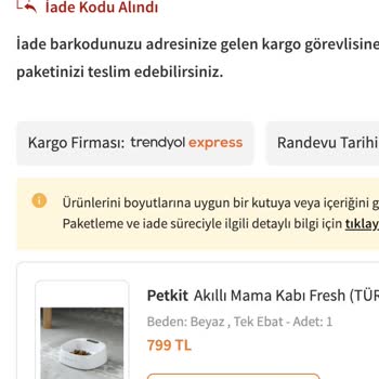 Trendyol Mi Store İftira Hakaret Kabul Edilmeyen İade