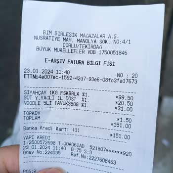 BİM Fiyat Farkı Veril Memesi