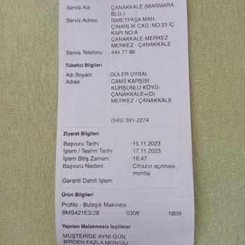 Profilo Mutfak Parkelerim Mahvoldu