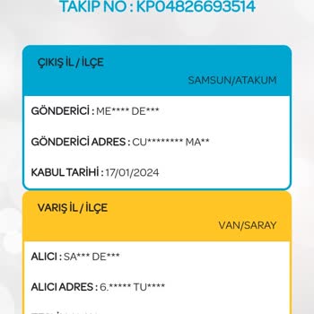 PTT Kargo Kargom Yanlış Şubeye Teslim Edildi