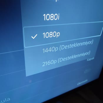 Onvo 4 K Desteklemiyor
