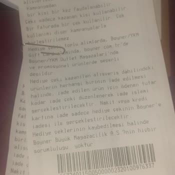 Boyner Alışverişimin Faturası Tarafıma İletilmiyor