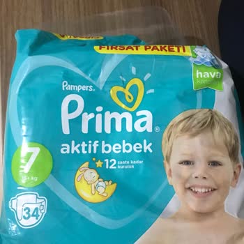 Auslaufsicherheit in Größe 7 enttäuscht Pampers Prima Windel