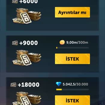 PUBG (Pubgmobile.com) 6000 Uc Nerede