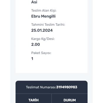 Sürat Kargo Kargo Teslimi Yapılmış Deniyor Fakat Kargom Ortalıkta Yok
