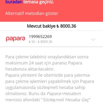 Bets10 Para Çekimi Hesap Doğrulama Hatası