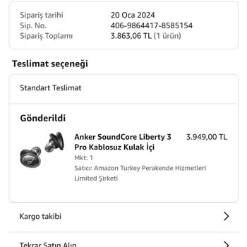 Amazon Siparişim Geç Teslimat Ve Yanıltıcı Hediye Kartı Sorunu