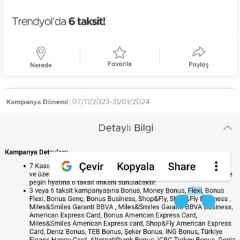 Hepsiburada Garanti Karta Taksit Kampanyası