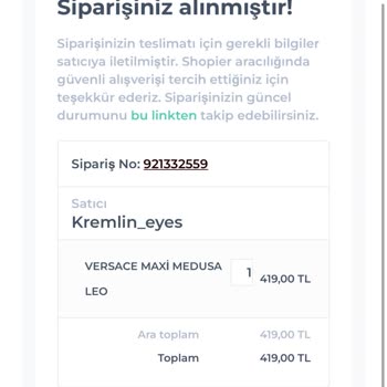 Kremlin Eyes Geç Ve Yanlış Ürün Gönderimi, Asla Cevap Vermiyor