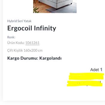 Yataş Online Mobilya Siparişimde Yaşanan Gecikme Sorunu