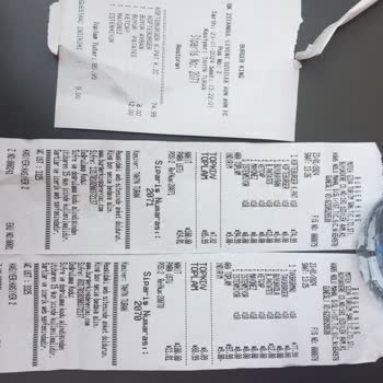 Burger King 22 TL Fazla Paramı Aldı