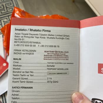 Schafer Marka Ürünlerin Kalitesizliği
