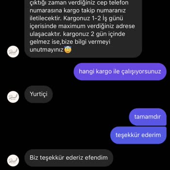 Dear Butik (deearboutique) Dear Butik Sayfasının Ödeme Aldıktan Sonra Cevap Vermemesi