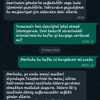 Arya Gross Uzun Süre Bekletme Şikayeti