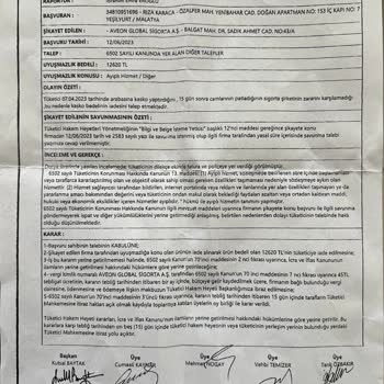 Aveon Kasko Mağduriyeti Ve Ödeme Gecikmesi