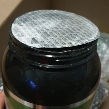 Yeşil Marka Protein Tozu Kutusunun Jelatinin Açık Olması