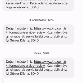 Karaca Züccaciye Karaca Para İadesini Yapmadı