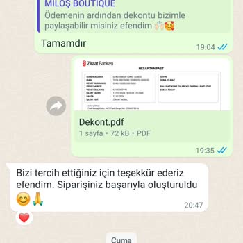 Miloş Boutique Ürün Elime Geçmedi Ve Param Da İade Edilmedi