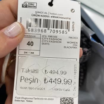 Koton Fişsiz İade Almama