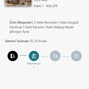 Vivense Teslim Edilmeyen Ürün