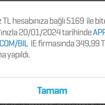Betterme Kartımdan İzinsiz Para Çekilmesi
