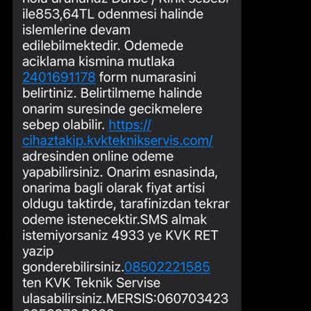 KVK Media Markt Garanti Ve Teknik Servis Mağduriyeti