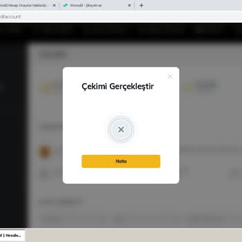 Wonodd Çevrimiçi Platformda Ödeme Problemleri Ve Mağduriyet Yaşanması