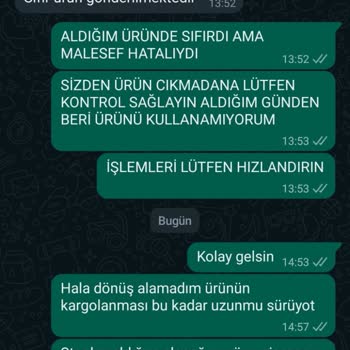 Stanley Termos Müşteri Hizmetleri Sıkıntılı