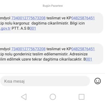 PTT Kargo Teslimat Sorunu Ve İletişimdeki Aksaklıklar