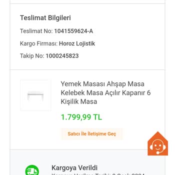 Koçtaş 1,5 Aydır Teslim Edilmeyen Ürün