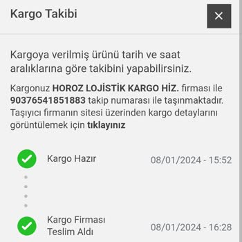 Koçtaş 1,5 Aydır Teslim Edilmeyen Ürün