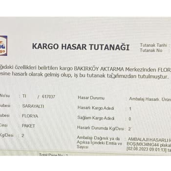 MNG Kargoda Kargom Çalındı, Şirket Zararımı Tazmin Etmiyor
