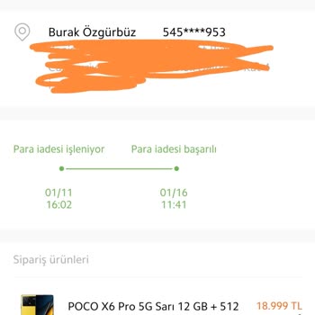 Xiaomi Mi.com Paramı Yatırmıyor