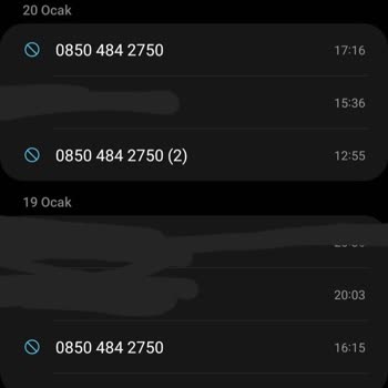 Türk Telekom 0850 Sürekli Arıyor
